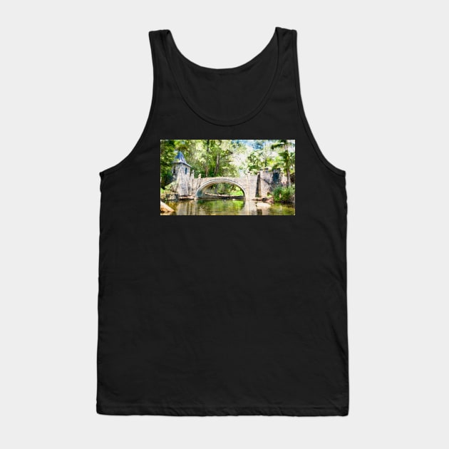 Sleepy Waters Tank Top by Custom Autos